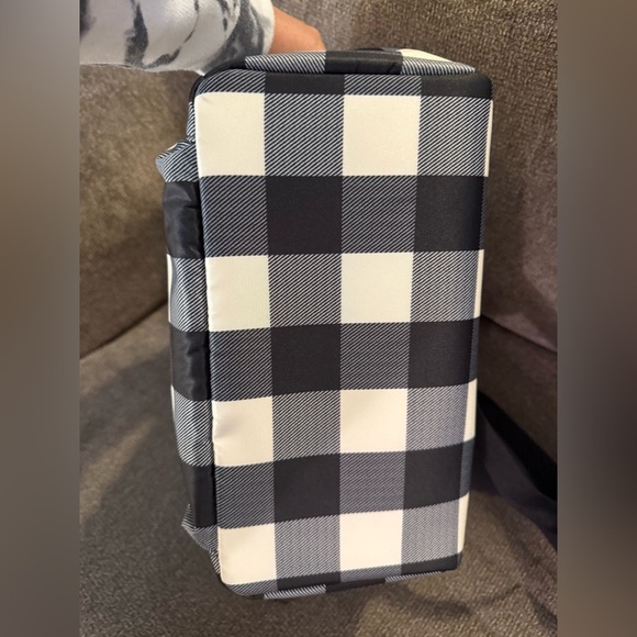 Kate Spade Chelsea Gingham Backpack Like New - Picture 5 of 5